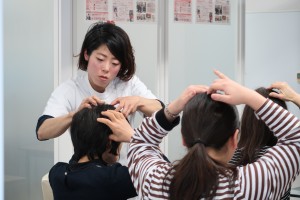 ④チョットずれてます。一人一人違うんです!